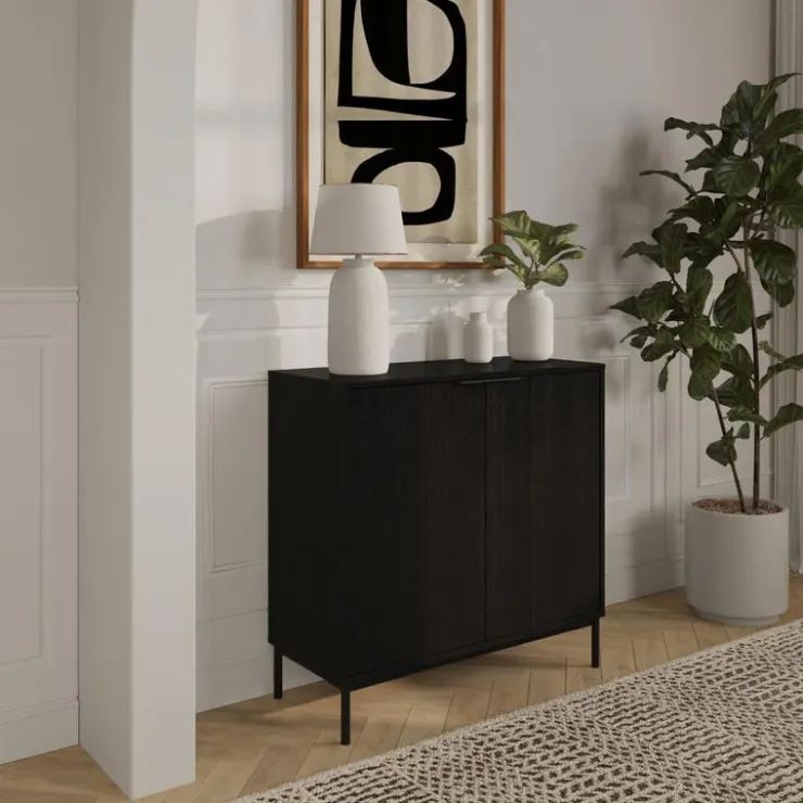 Nexera Storage Cabinet Black Online