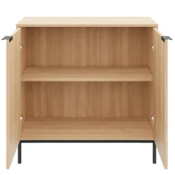Nexera Storage Cabinet Natural Blonde Oak