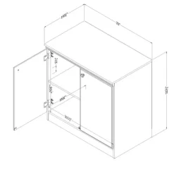 Meubles South Shore Storage Cabinet - South Shore Nordik Oak Sale