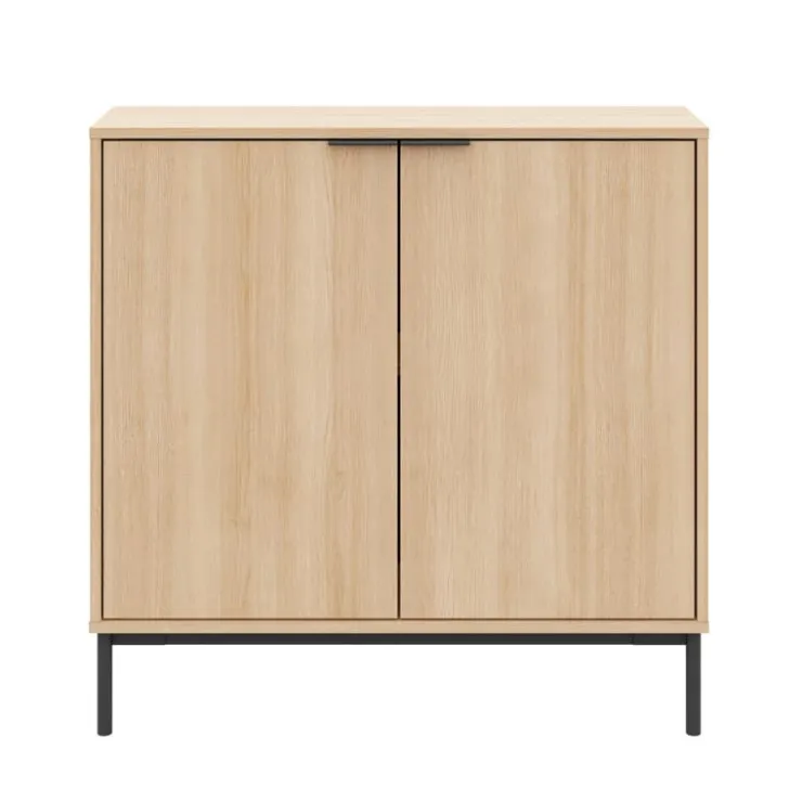 Nexera Storage Console Table - Natural Blonde Oak Sale