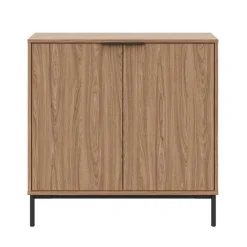 Nexera Storage Console Table - Light Walnut Outlet