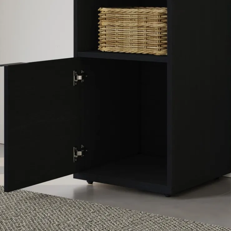 Nexera Storage Tower Black karisma