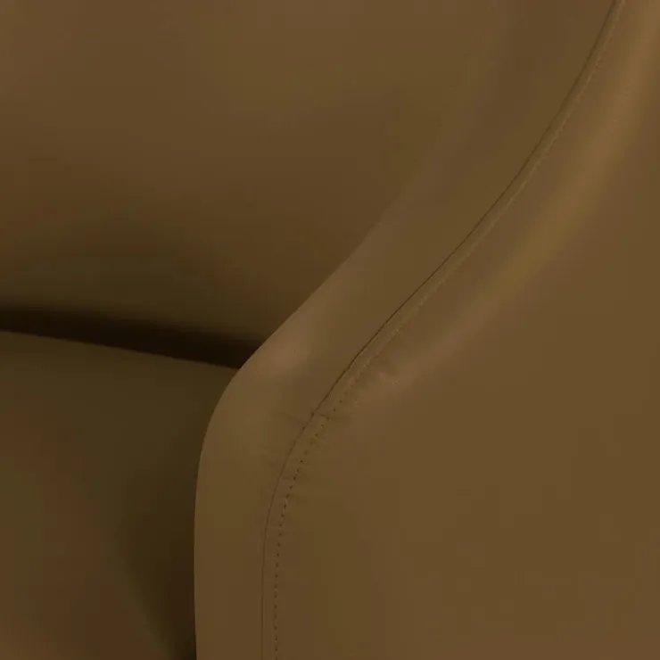 Swivel Accent Armchair - Caramel New