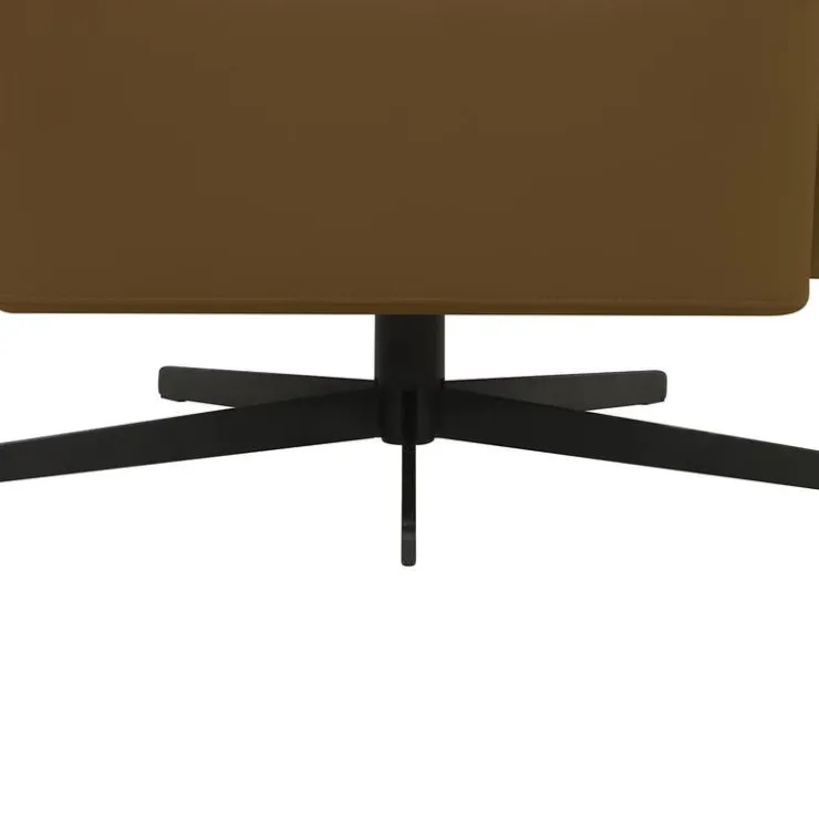 Swivel Accent Armchair - Caramel New