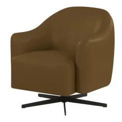 Swivel Accent Armchair - Caramel New