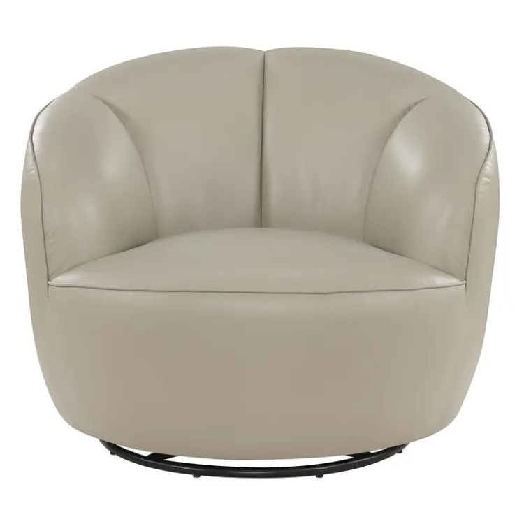 Swivel Accent Armchair - Grey Best