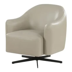 Swivel Accent Armchair - Grey Online