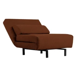 Swivel Armchair Bed - Rust Orange Sale