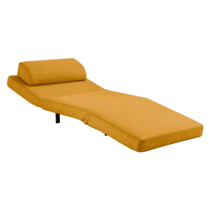 Swivel Armchair Bed - Yellow Discount