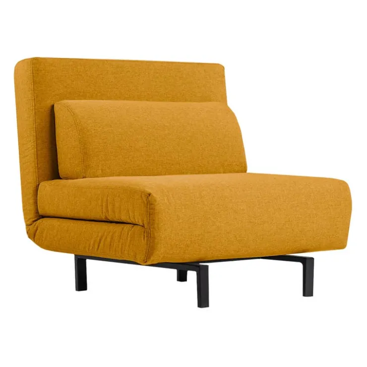 Swivel Armchair Bed - Yellow Discount