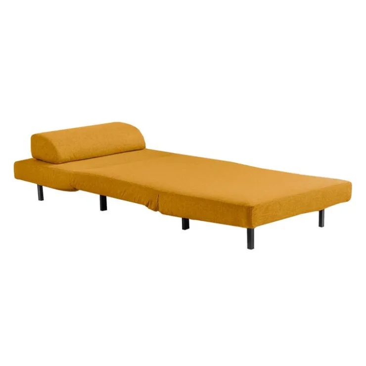 Swivel Armchair Bed - Yellow Discount
