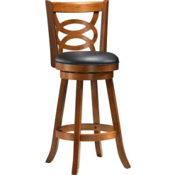 Monarch Swivel Barstools (Set of 2) Oak Online