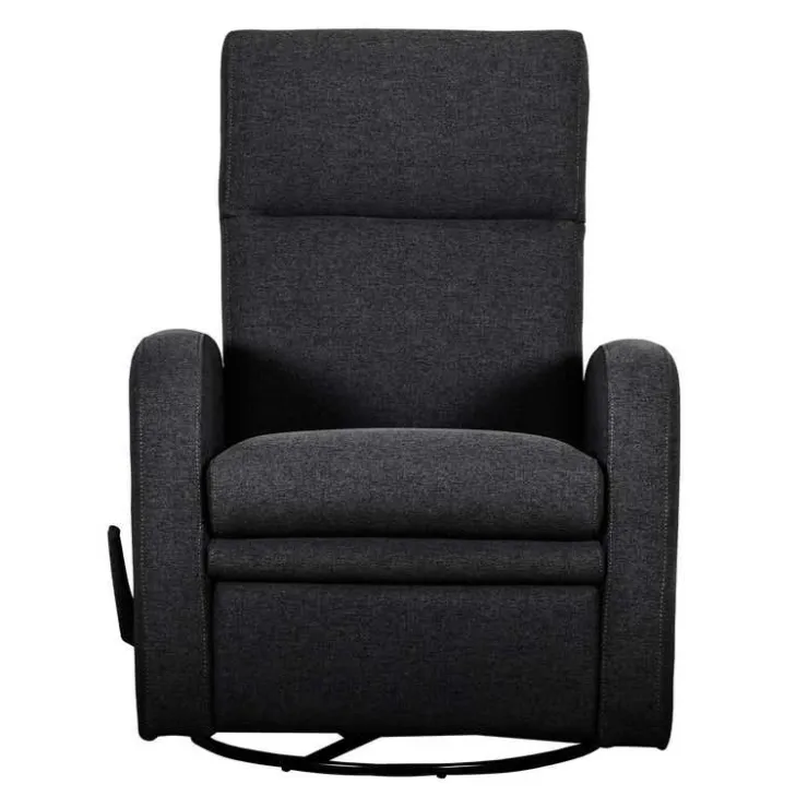 Swivel Reclining Armchair Charcoal Clearance