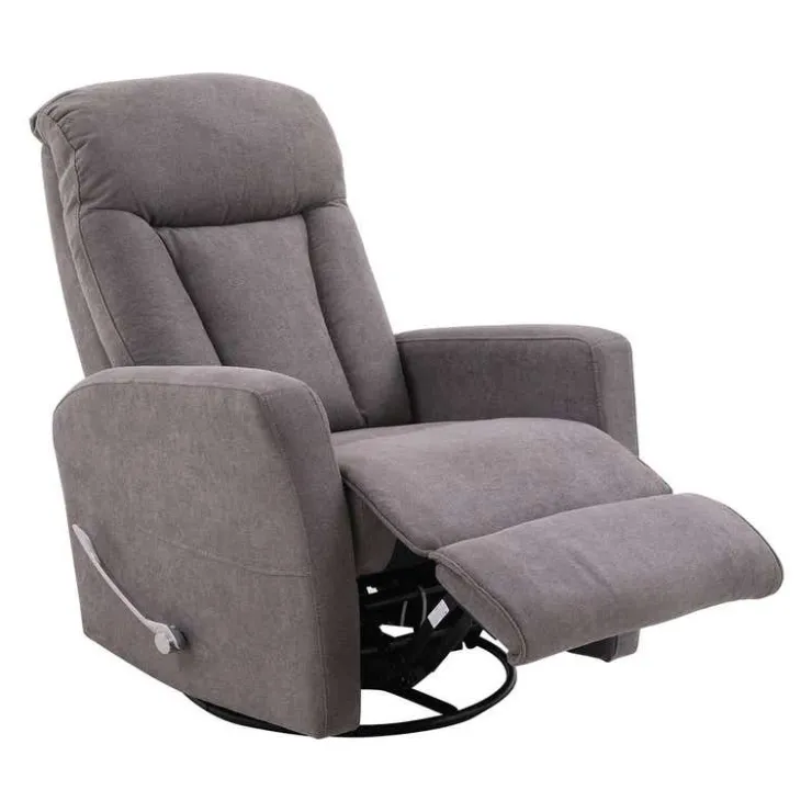 Swivel Rocker Recliner Grey