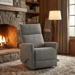 Swivel Rocker Recliner - Dark Grey Hot