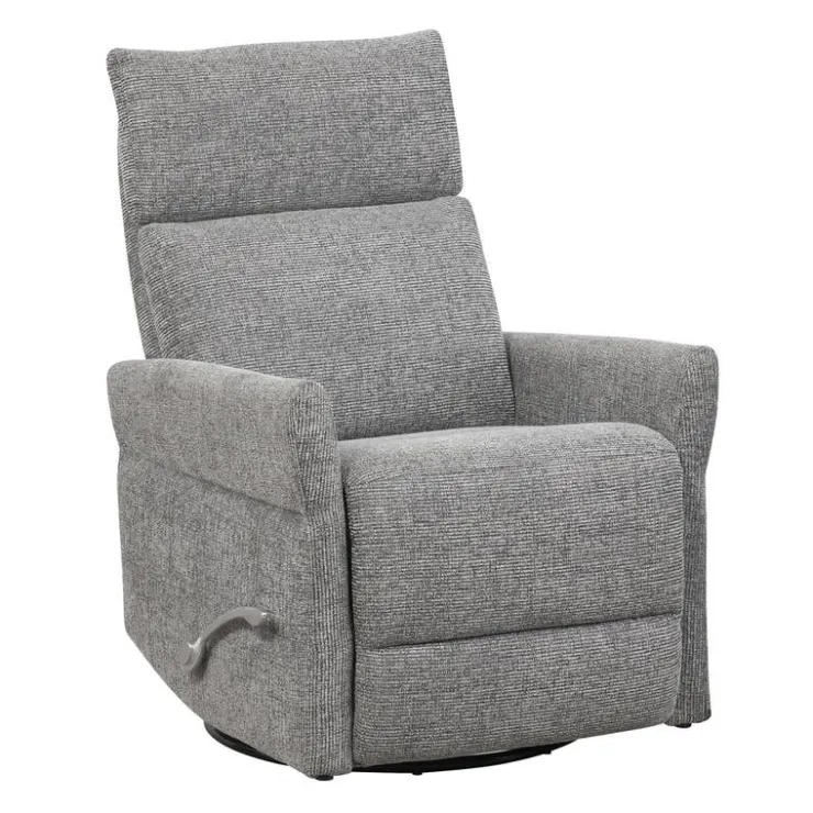 Swivel Rocker Recliner - Dark Grey Hot