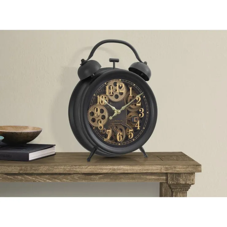 Monarch Table Clock Brown Clearance