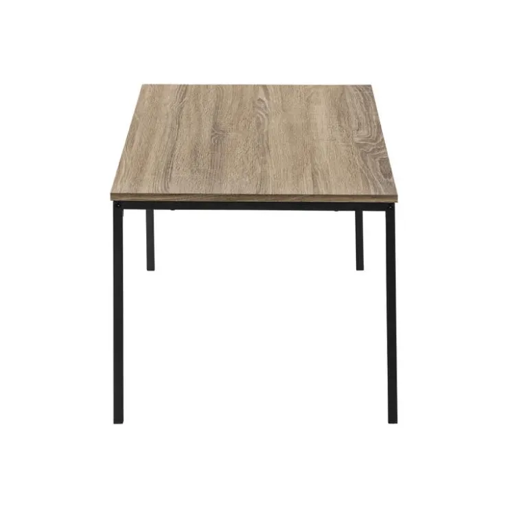 Monarch Table set - 3pcs set / / black metal - Dark Taupe Outlet