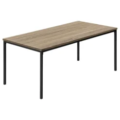 Monarch Table set - 3pcs set / / black metal - Dark Taupe Outlet