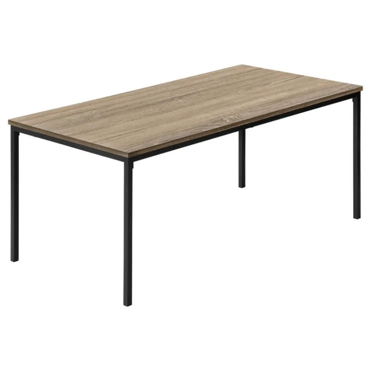 Monarch Table set - 3pcs set / / black metal - Dark Taupe Outlet