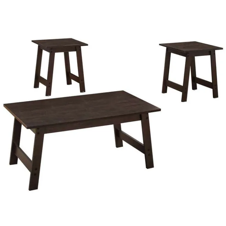 Monarch Table set - 3pcs set / - Espresso New
