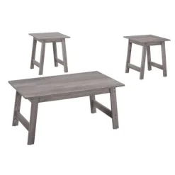 Monarch Table set - 3pcs set / - Grey Sale