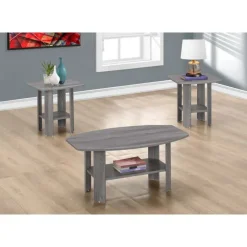 Monarch Table set - 3pcs set / - Grey Discount