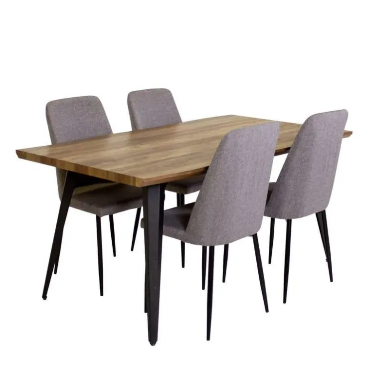 Table with 4 Chairs - Grey Best
