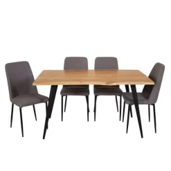 Table with 4 Chairs - Grey Best