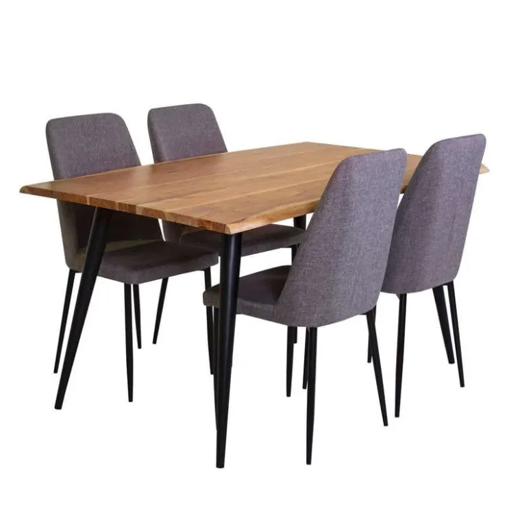 Table with 4 Chairs - Grey Best