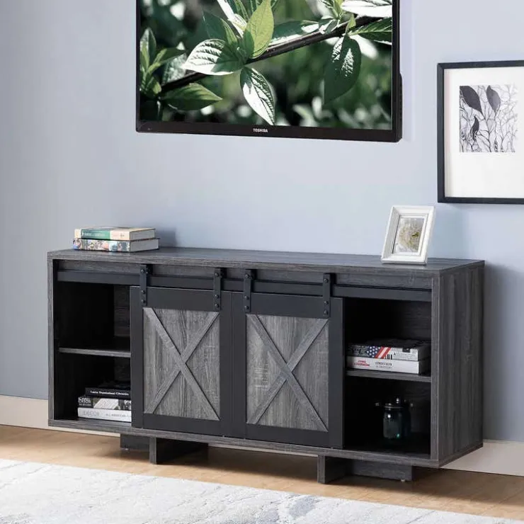 TV Stand 60" Grey Clearance