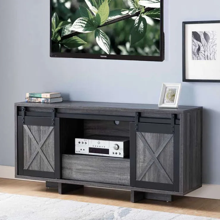 TV Stand 60" Grey Clearance