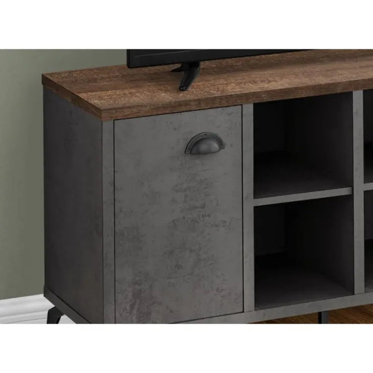Monarch TV Stand 48" - Grey New