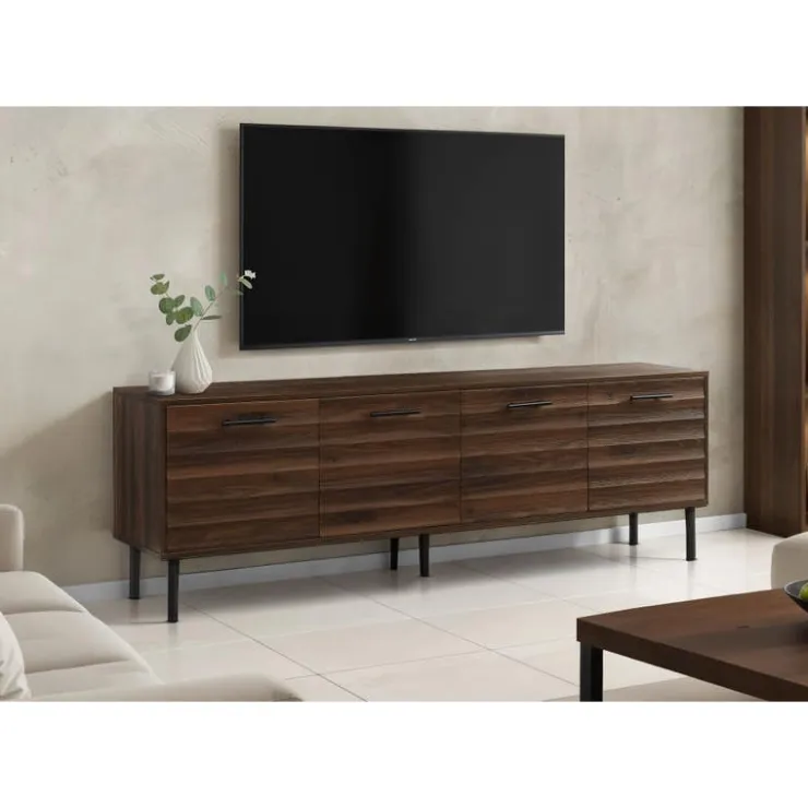 Monarch TV Stand 72" - Brown