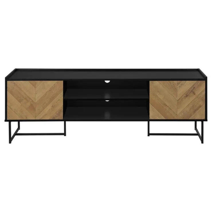 Monarch TV Stand 72" - Black Hot