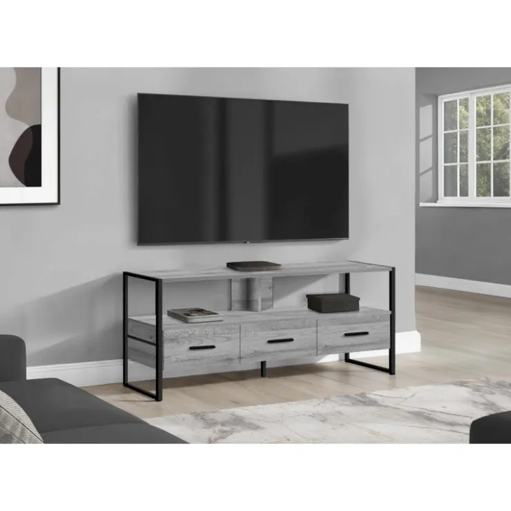Monarch TV Stand 48" - Grey Outlet