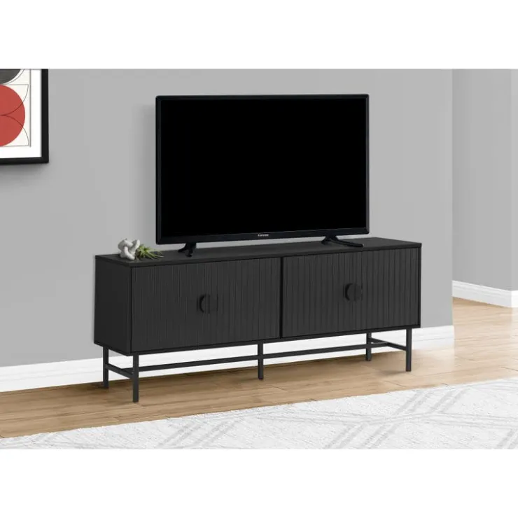 Monarch TV Stand 60" - Black Sale