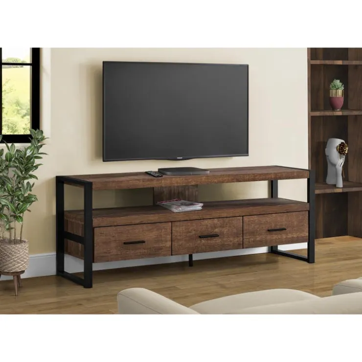 Monarch TV Stand 60" - Brown Best