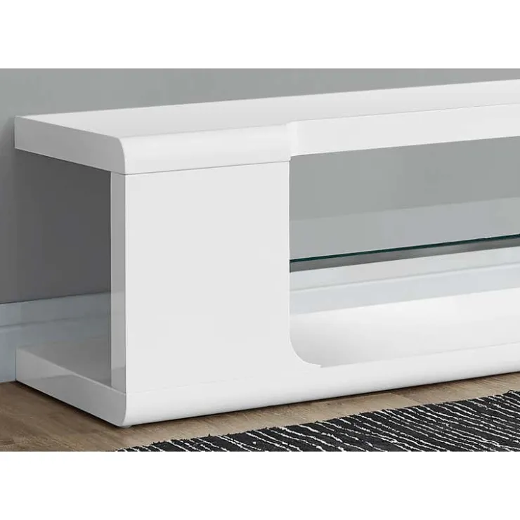 Monarch TV Stand 60" - White Sale