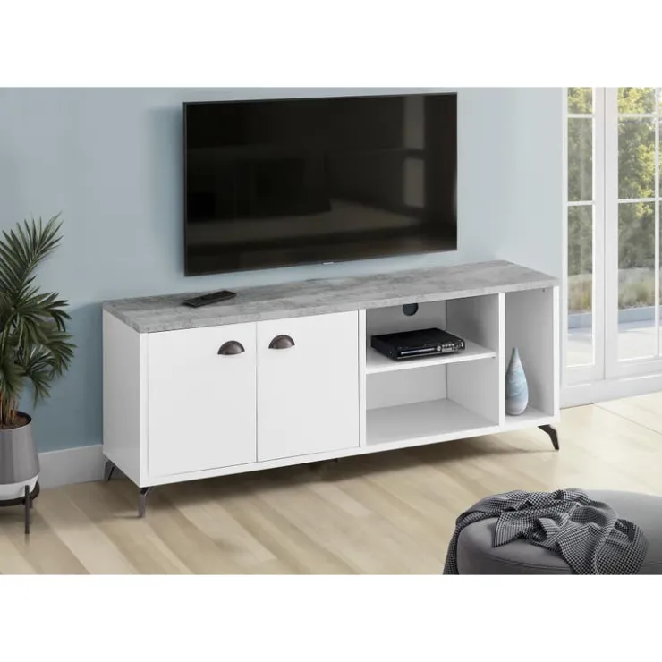 Monarch TV Stand 60" - White Sale