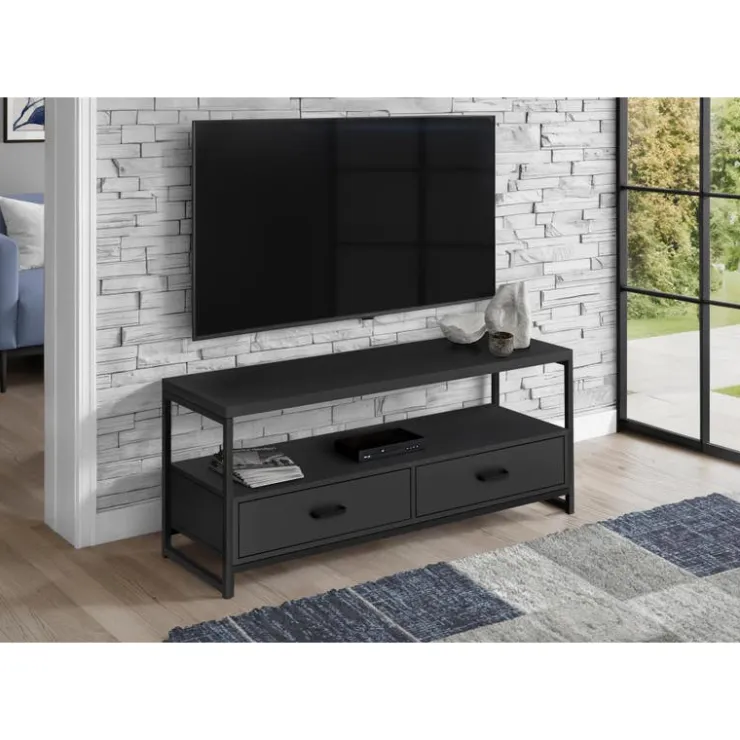 Monarch TV Stand 48" - Black Best