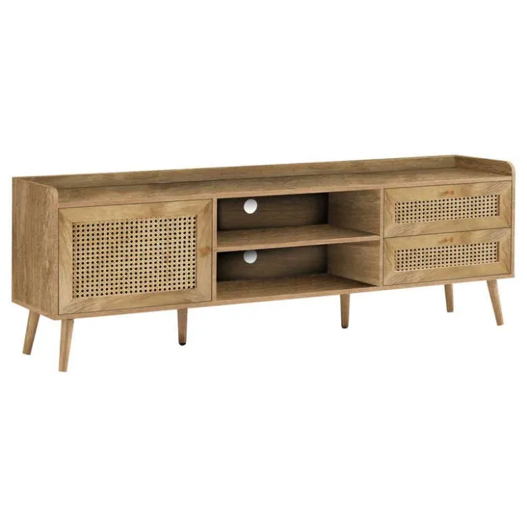 Monarch TV Stand 72" - Walnut Hot