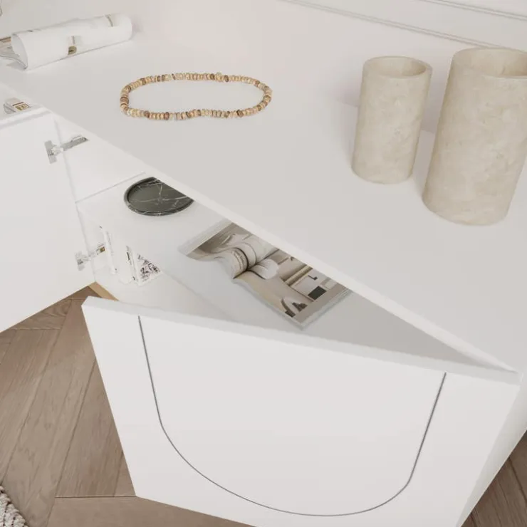 Nexera TV Stand 72" - White Outlet