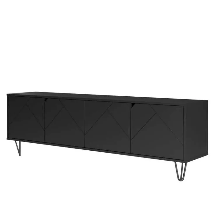 Nexera TV Stand 72" - Black Outlet