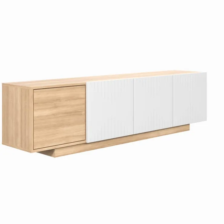 Nexera TV Stand 72" - Natural Maple