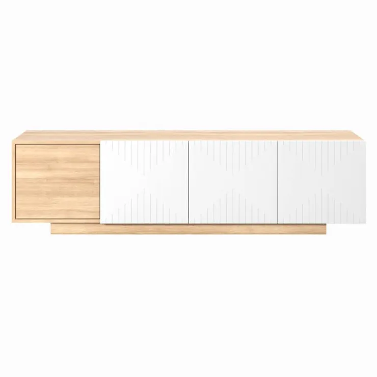 Nexera TV Stand 72" - Natural Maple