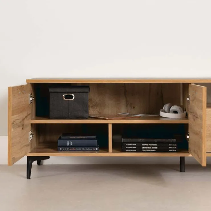 Meubles South Shore TV Stand with Drawer 60" - South Shore Nordik Oak