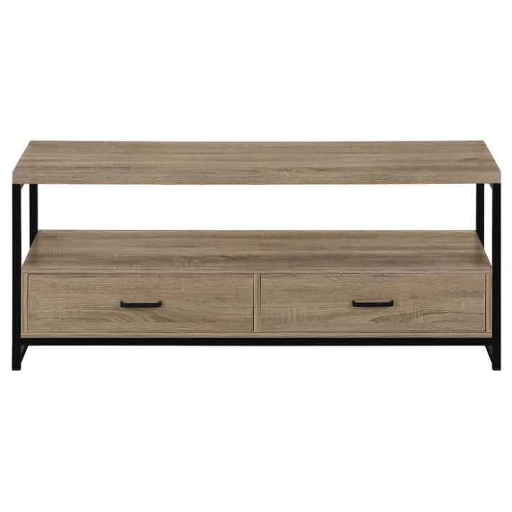 Monarch TV Stand with Drawers 48" - Dark Taupe Discount