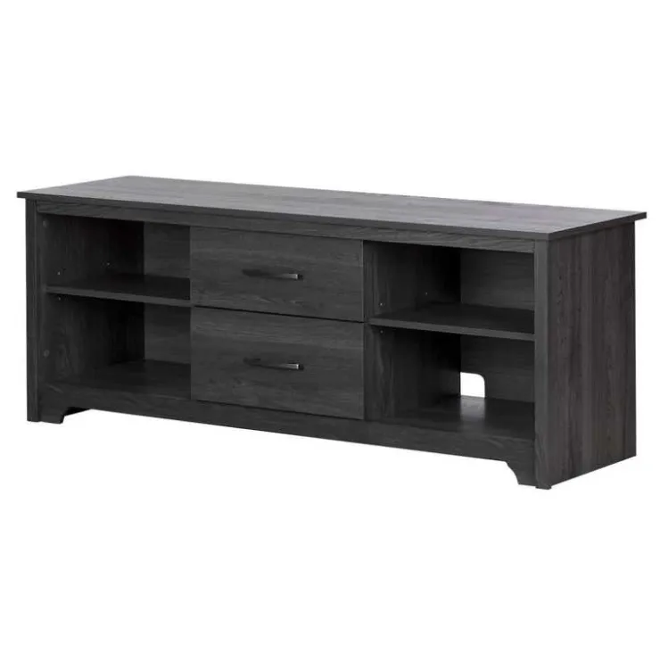 Meubles South Shore TV Stand with Drawers 60" - South Shore GRAY OAK New
