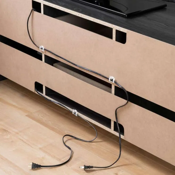 Meubles South Shore TV Stand with Drawers 60" - South Shore GRAY OAK New